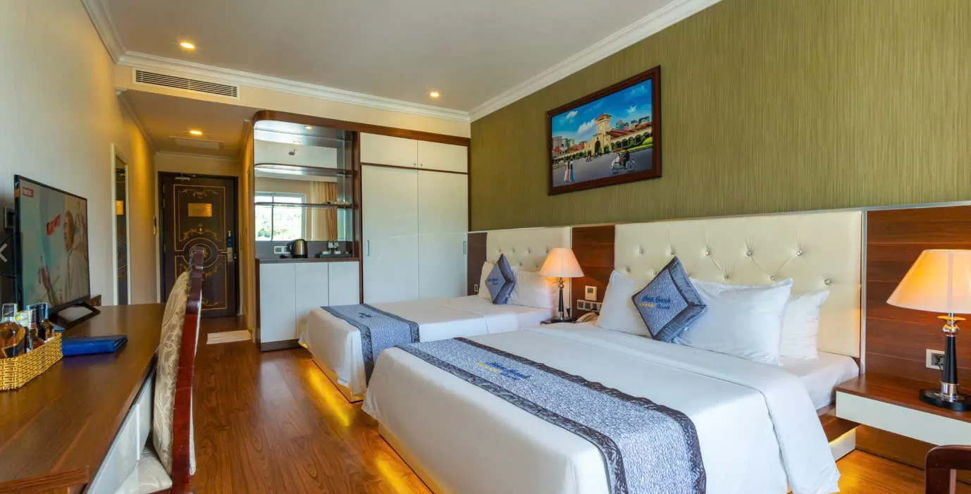 Combo 3N2Đ khách sạn 5 sao Thiên Thanh + Ăn sáng + phòng tiêu chuẩn + Đón tiễn sân bay theo lịch trình khách sạn