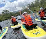 Tour experience pristine in the North Island - Cheo Kayaking or boat rowing on Cua Can River